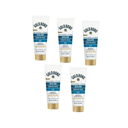 5 Pack Gold Bond Ultimate Ultimate Healing Lotion Aloe 1oz Each
