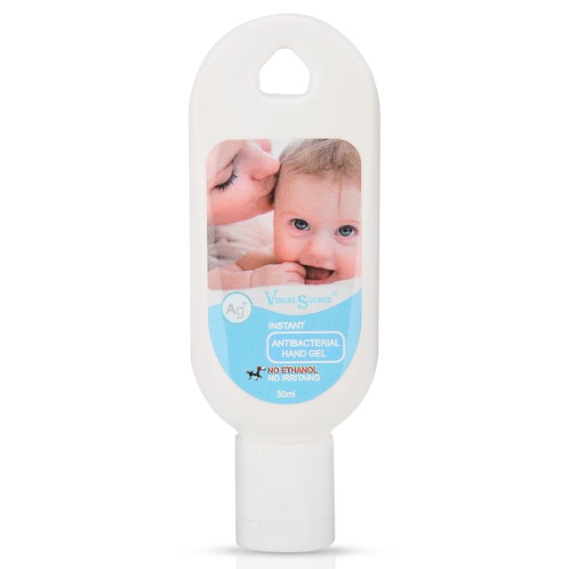 Gel de limpieza de manos suave y duradero con iones de plata y nanómetro portátil de 30ML para niños y mujeres