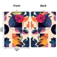 thumbnail image 5 of FORMRS Acrylic Clipboard with Low Profile Clip Standard A4 Letter Size, 12.5" x 9", Flowers Pattern Style, 5 of 8