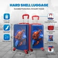 thumbnail image 7 of Fast Forward Marvel Spiderman 20" Hardshell Luggage - Cute & Durable Hard-side Suitcase for Travel with Spinner Wheels 20"x12"x8", 7 of 7