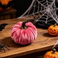 thumbnail image 6 of LEFXSMR Pumpkin Shaped Pillow Decorative Round Velvet Floor Cushion Pumpkin Throw Pillows Fall Home Decor for Thanksgiving Sofa Couch Bed Chair, 6 of 7