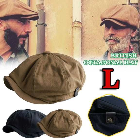 Misterolina Retro British Newsboy Hat Mens Beret Painter Hat Peaky Hat Blinders