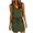 Army Green, variant on Hrsba Womens Summer Sleeveless Dress,Plus Size Casual Dress for Womens,Women's Summer Sexy Fashion Solid Color Sleeveless V-Neck Bandage Pocket Dress