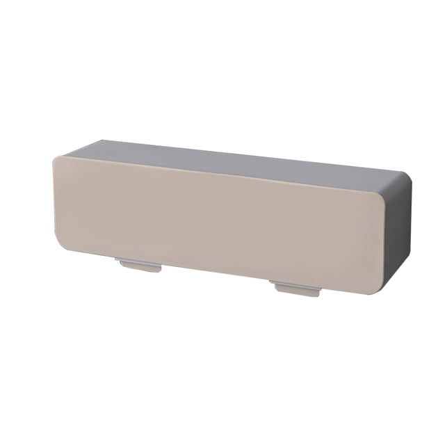 Yuarrent Organizador de almacenamiento de azúcar y pimienta, vinagrera colgante para condimentos, juego de tarros de especias de plástico, caja de sal Organizadores de utensilios de cocina Beige Yuarrent HA028074-02