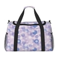 thumbnail image 1 of Disketp Winter With Snowflakes Bolsa de Viaje Tipo Duffle, Bolso de Mano para Fin de Semana para Mujer, Bolsa de Gimnasio Ligera para Hombre, Esencial para Viajes, 1 of 7