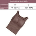 thumbnail image 3 of Chaleco térmico mullido de la felpa de las camisetas sin mangas de la cosecha de la ropa de descanso de las mujeres del invierno con el cojín del sujetador, 3 of 6