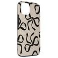 thumbnail image 3 of Funda de teléfono para iPhone 13, con bonitos lazos negros, estética coqueta, 3 of 3