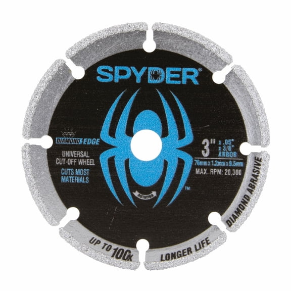 Spyder Diamond Bite™ 7-Inch Cut-Off Wheel (2-Pack) 14007-2 - Walmart.com