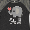thumbnail image 4 of Inktastic My Tia Loves Me Grandchild Boys or Girls Toddler T-Shirt, 4 of 5