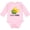 AD-Pink, variant on Inktastic Little Farmer with Corn Boys or Girls Long Sleeve Baby Bodysuit