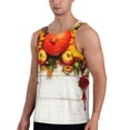 thumbnail image 2 of Easygdp Thanksgiving With Autumn Men's Tank Top, Sleeveless Muscle T Shirts, Breathable, Quick-Dry, Loose for Gym, Running, Fitness - Small, 2 of 9