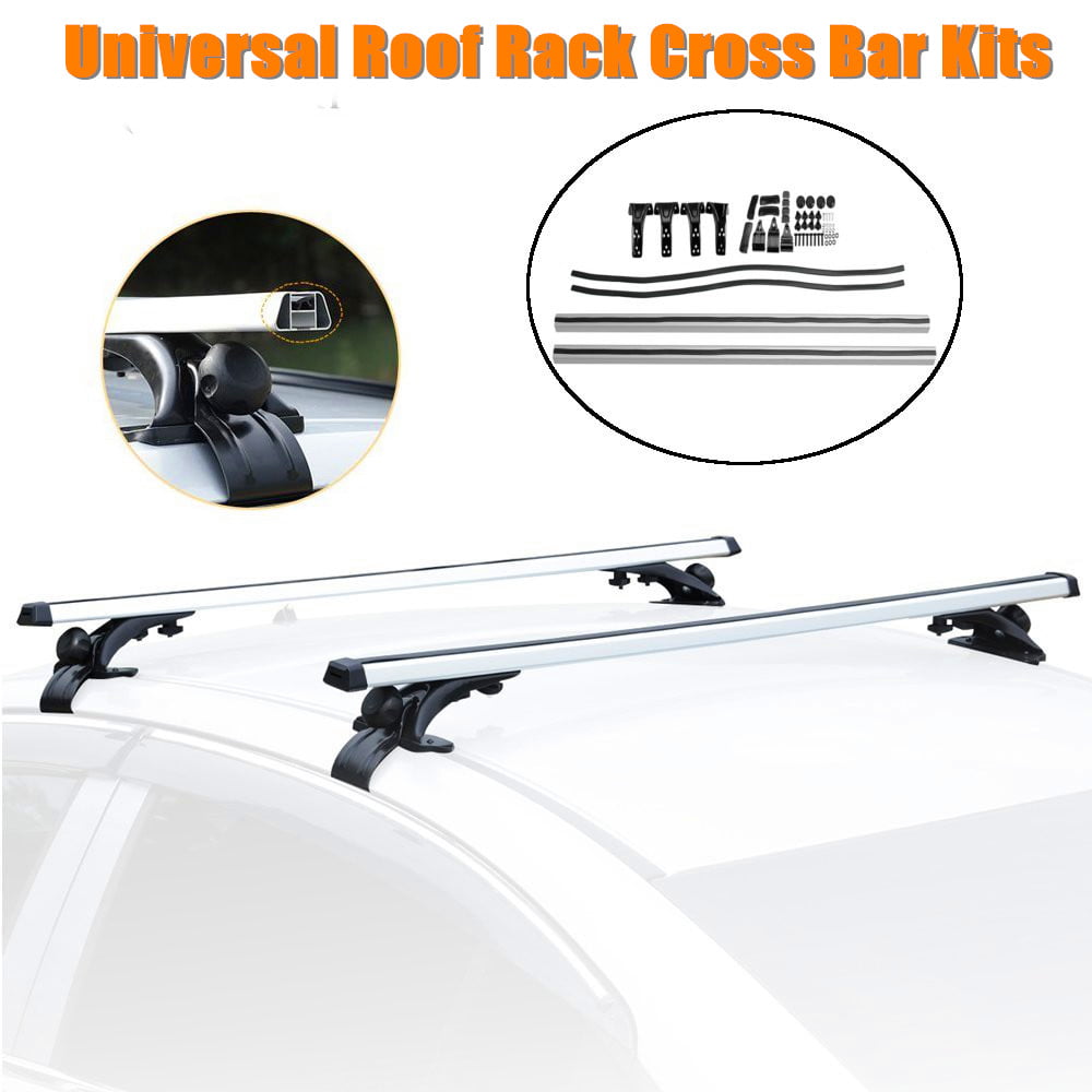 48 Universal Top Roof Rack Cross Bars Luggage Cargo Carrier Fit For Car or SUV 