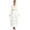 White, variant on Miaeowve Ladies Praise Dance Tunic Top Sleeveless Praise Dance Tunic Overlay Dress Sides Split White L