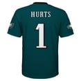 thumbnail image 3 of Youth Jalen Hurts Midnight Green Philadelphia Eagles Replica Player Jersey, 3 of 3