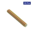 thumbnail image 4 of Uxcell 30 Pack Fully Threaded Rod, M8-1.25x50mm Carbon Steel Long Thread Screw, 4 of 6