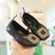 thumbnail image 5 of Zapatos de cuero para niñas Otoño Zapatos de princesa de suela blanda de moda para niñas Zapatos de una sola capa con boca baja y sin cordones para niños, 5 of 6