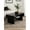 Black, variant on Kate and Laurel Torroba Modern Ribbed Rectangle Coffee Table with Storage Shelf, 36 x 20 x 16, Walnut Brown, Transitional Rectangular Living Room Table with Extra Storage and Mango Wood Construction