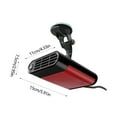 thumbnail image 5 of Vggrvlo Car Heater 12V Portable Car Heater that Plugs into Cigarette Lighter Heat Up 200 Square Feet Defroster for Car Windshield with Suction Holder for Vehicle,Car,RV,SUV, 5 of 6