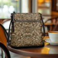 thumbnail image 3 of Tutolipy Oak Leaf Camo Pattern Sling Bag Handbag, Lightweight Waterproof Crossbody Purse Adjustable Shoulder Strap for Travel Outings, 3 of 7