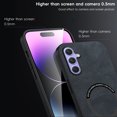 thumbnail image 6 of Mantto for Samsung Galaxy A24 4G Case Compatible with MagSafe Charging, Vegan PU Leather Slim Classic Luxury Elegant Thin Drop Protection Protective Cover for Samsung Galaxy A24 4G, Black, 6 of 9