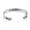 6#, variant on Stainless Steel Bracelet Opening Bangle Inspirational Engraved Cuff Gifts Women-1#