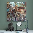 thumbnail image 4 of Diego Rivera 《Mural of Exploitation of Mexico》 Wall Art Prints Paintings Canvas Poster Gifts Canvas Painting Poster Wall Art Decorative Picture Prints Modern Decor 20x20inch(50x50cm), 4 of 5