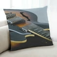 thumbnail image 1 of Ahgly Company Music Guitar Indoor Throw Pillow, 18 inch by 18 inch, 1 of 6