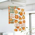 thumbnail image 3 of Hello Orange Spring Summer Kitchen Dish Towels Set of 2, Life is Sweet Fruit Hand Towels Drying Baking Cooking Cloth, Plaid Check Farmhouse Seasonal Home Kitchen Decor 18x26 Inch, 3 of 6
