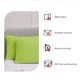 thumbnail image 5 of Fundas de almohada 2 Pack Cierre de sobre | Microfibra de poliéster cepillado suave | Fundas de almohada resistentes a la decoloración y al encogimiento 20x36 pulgadas | Blanco, Azul, Rosa, Verde,, 5 of 6