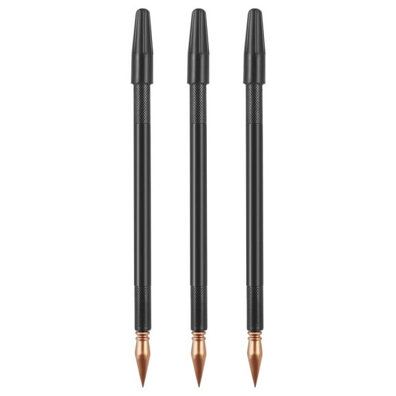 Voiceine BESTOYARD 3PCS Scratching Drawing Painting Pens Sketch Art Drawing Scraping Pen Stylus Pens (Black)