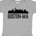 thumbnail image 4 of Inktastic Boston Massachusetts Skyline City Silhouette Boys or Girls Baby Bodysuit, 4 of 5