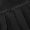 thumbnail image 6 of Dgankt Dresses for Women Spring and Summer Blazer Collar Double-Breasted Long Sleeve V Neck Pleated Mini Dress,Sizes S-2XL, 6 of 6