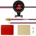 thumbnail image 5 of unbranded  Auto Replacement Water Temperature Gauges Car Voltage Meter Black, 5 of 8