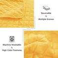 Exclusivo Mezcla Ultrasonic Reversible King Size Quilt Bedding Set with