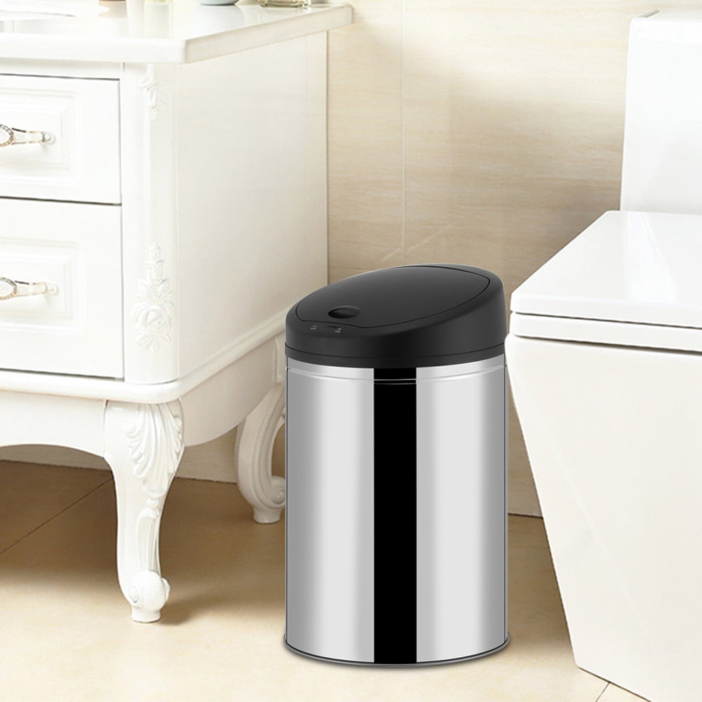 LYUMO 30/40/50L Stainless Steel Automatic Sensor Dustbin Rubbish Waste
