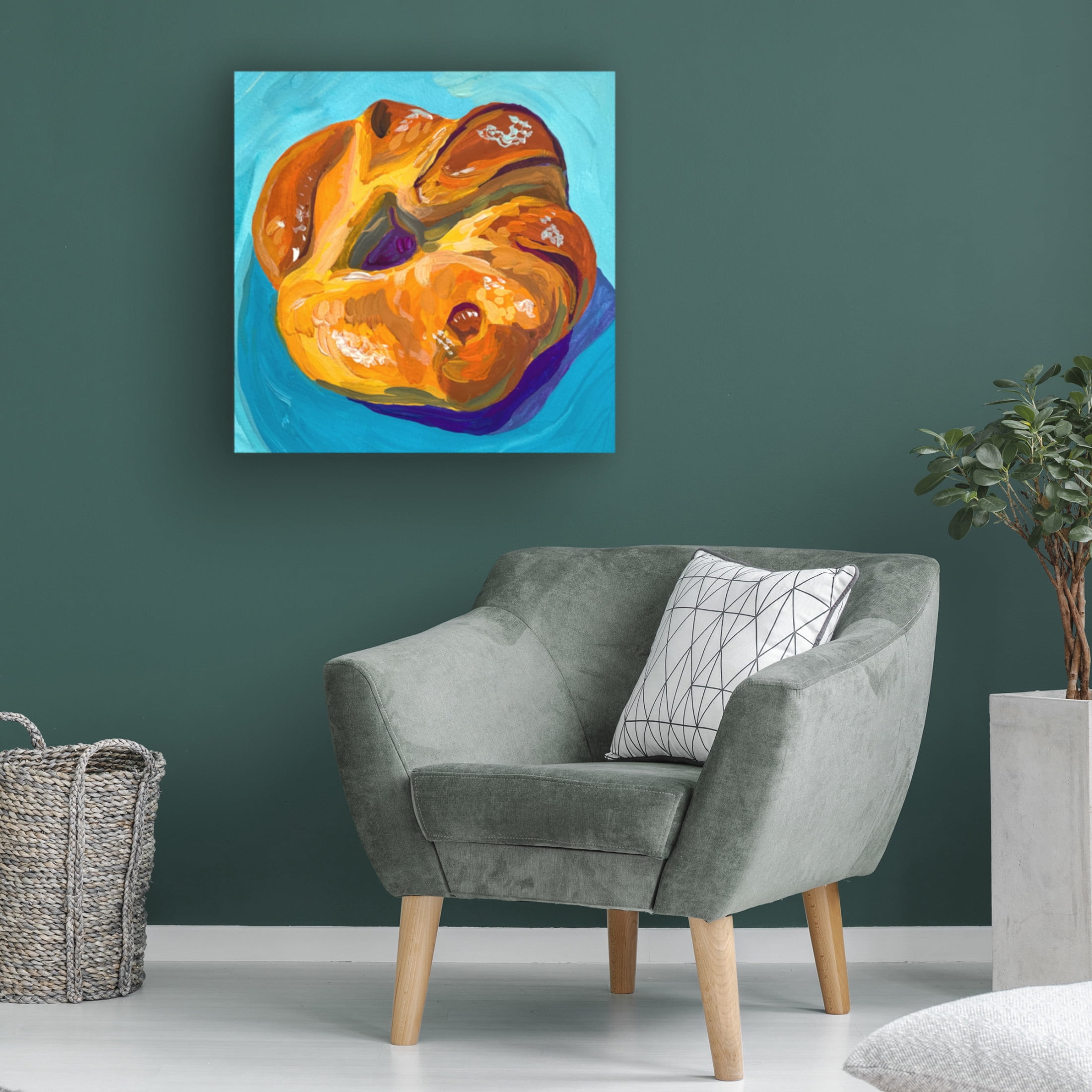 Trademark Fine Art Key and Sea Croissant Canvas Wall Art