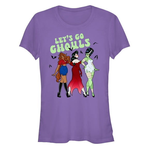 Juniors Lost Gods Let's Go Ghouls T Shirt