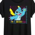thumbnail image 3 of Disney - Lilo & Stitch - Neon Stitch - Women's Oversized T-Shirt, 3 of 5