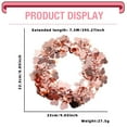 thumbnail image 3 of SUSHANG Red Valentine Heart Wreaths Tinsel Heart Shaped Wreaths Valentine's Day Wreaths Heart Shape Wire Decorative Wreath For DIY Valentine's Day Anniversary Wedding Birthday Home Wall Window, 3 of 9