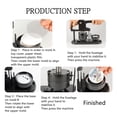 thumbnail image 4 of Black Button Maker Machine- Installation-Free, DIY Pin Badges Button Press Punch Tool Badge Press Maker Machine 25/32/37/44/58MM ,Easy to Install, 4 of 6