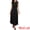 Black, variant on Women's Maxi Dress Sleeveless Flowy Sundress Long Dresses M Black
