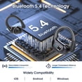 thumbnail image 7 of Wireless Earbuds 75hrs Bluetooth 5.4 Headphone Sport, 2026 Bluetooth Earbuds Stereo Deep Bass Over Ear Bud with Earhooks, ENC Noise Cancelling Mic, IPX7 Waterproof Earphone for Gym/Running/Workout, 7 of 7