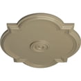 thumbnail image 3 of Ekena Millwork 24"W x 20 1/2"H x 1 1/8"P Waltz Ceiling Medallion (Fits Canopies up to 5 1/4"), Hand-Painted Gobi Desert, 3 of 5