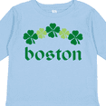 thumbnail image 4 of Inktastic Boston Irish Boys or Girls Long Sleeve Toddler T-Shirt, 4 of 5