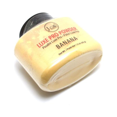 Jcat Beauty 1 Luxe Pro Powder [ LPP101 : BANANA ] Face & Body Matte Finish Oil Control + Free Zipper Bag