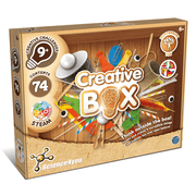 Science4you Creative Box - Montessori Learning Activities + 9 Creative Kids Games + 74 Contents, Montessori Sensory Toys for Kids, Stem and Asmr Gifts, Arts, Crafts for Boys and Girls Ages 6-8+