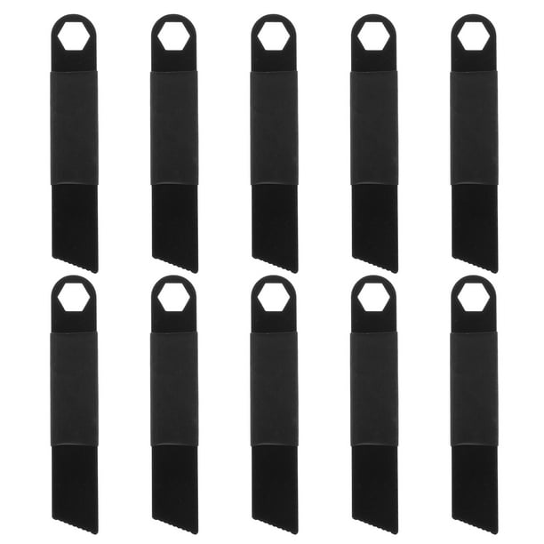 GOOHOCHY 10 raspadores de fuego para exteriores, herramienta de supervivencia de emergencia, pedernal, para acampar, juego de raspadores de varilla de acero inoxidable.