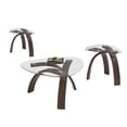 thumbnail image 1 of Steve Silver Pitman Merlot Cherry Mixed Media 3-Piece Occasional Set, 1 of 4