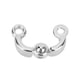 thumbnail image 4 of Anillo De Pie De Pájaro Duradero, Anillo De Pie De Entrenamiento De Loros De Metal, Mascota Para Pájaro, Anillo De Pie De Pájaro Mascota Amonsee Otros, 4 of 8
