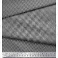 thumbnail image 3 of Soimoi Modal Satin Fabric Herringbone Small Print Fabric by The Yard 42 Inch Wide, 3 of 3